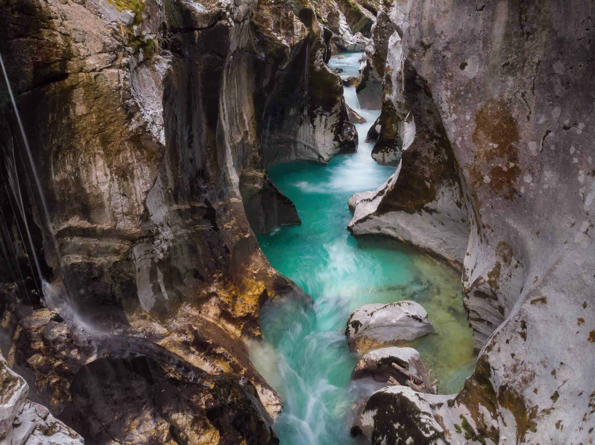 Lille og stor Soča-kløft