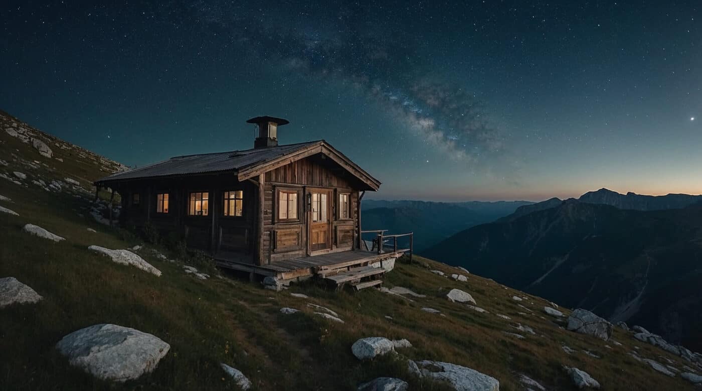 Leje af bjerghytte til særlige lejligheder - de perfekte rammer for uforglemmelige fester