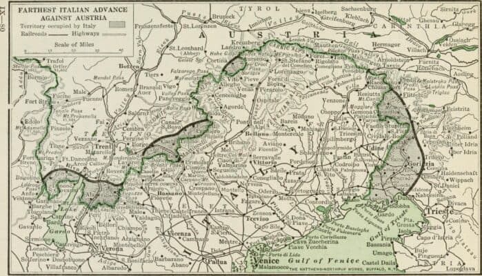 Historie fra Isonzo-fronten