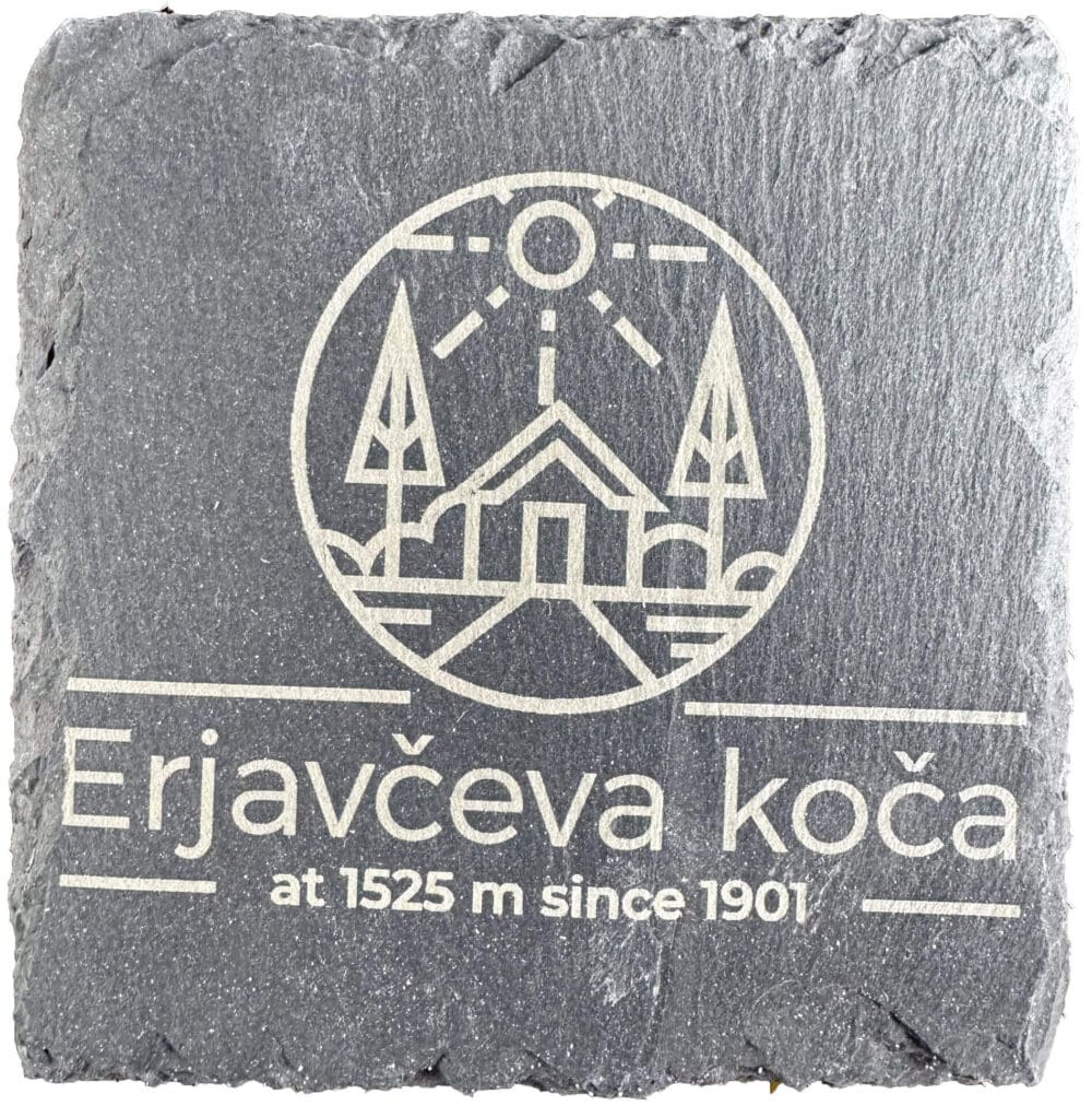 Logo for Erjavčeva-hytten i sten 2025 (LCST-27-S3)