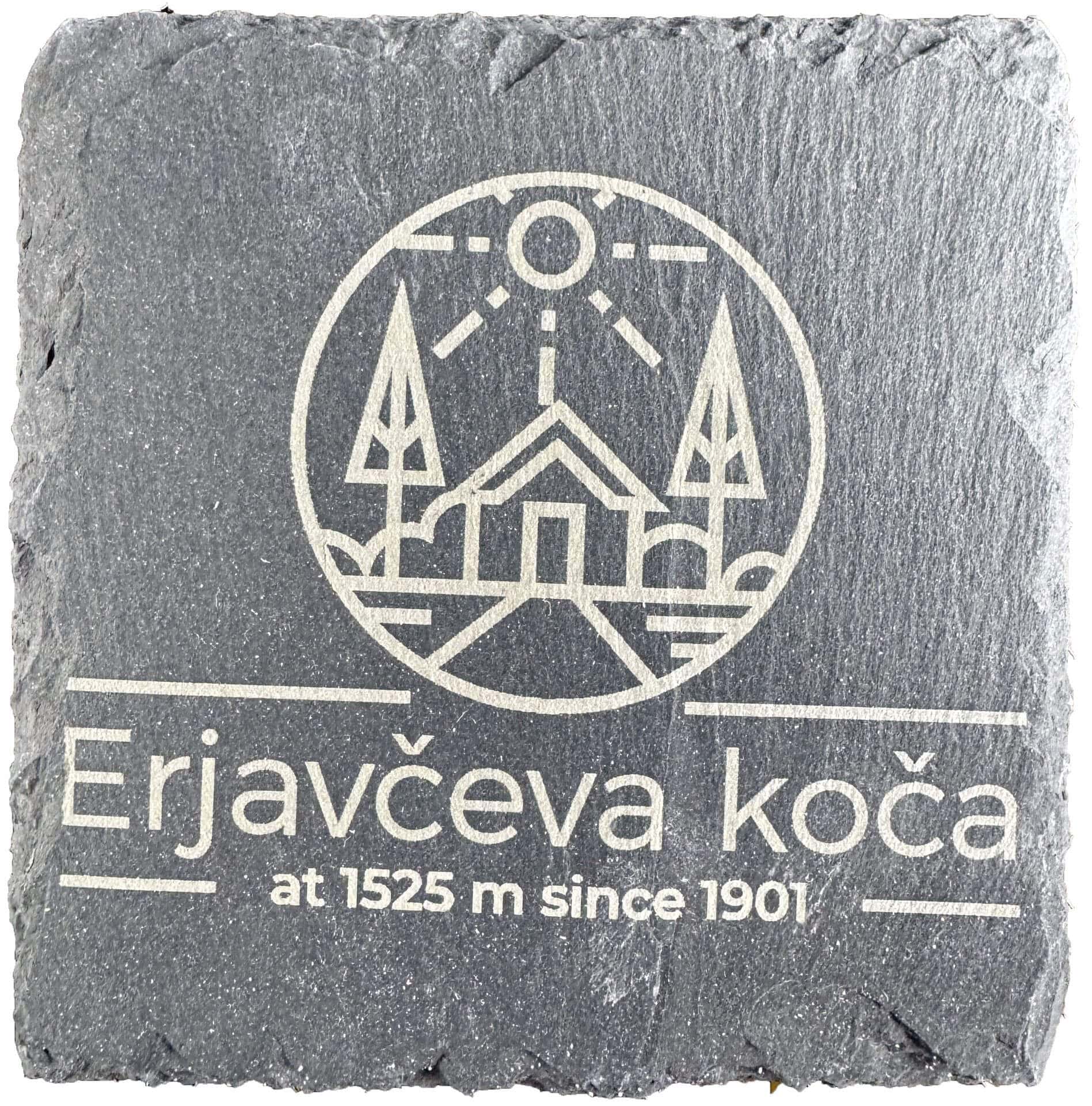 Logo for Erjavčeva-hytten i sten 2025 (LCST-27-S3)