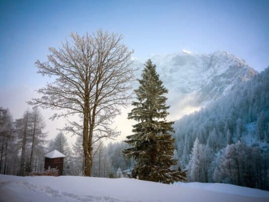 Hvorfor besøge Vršič-passet i Slovenien nær Kranjska Gora om vinteren?