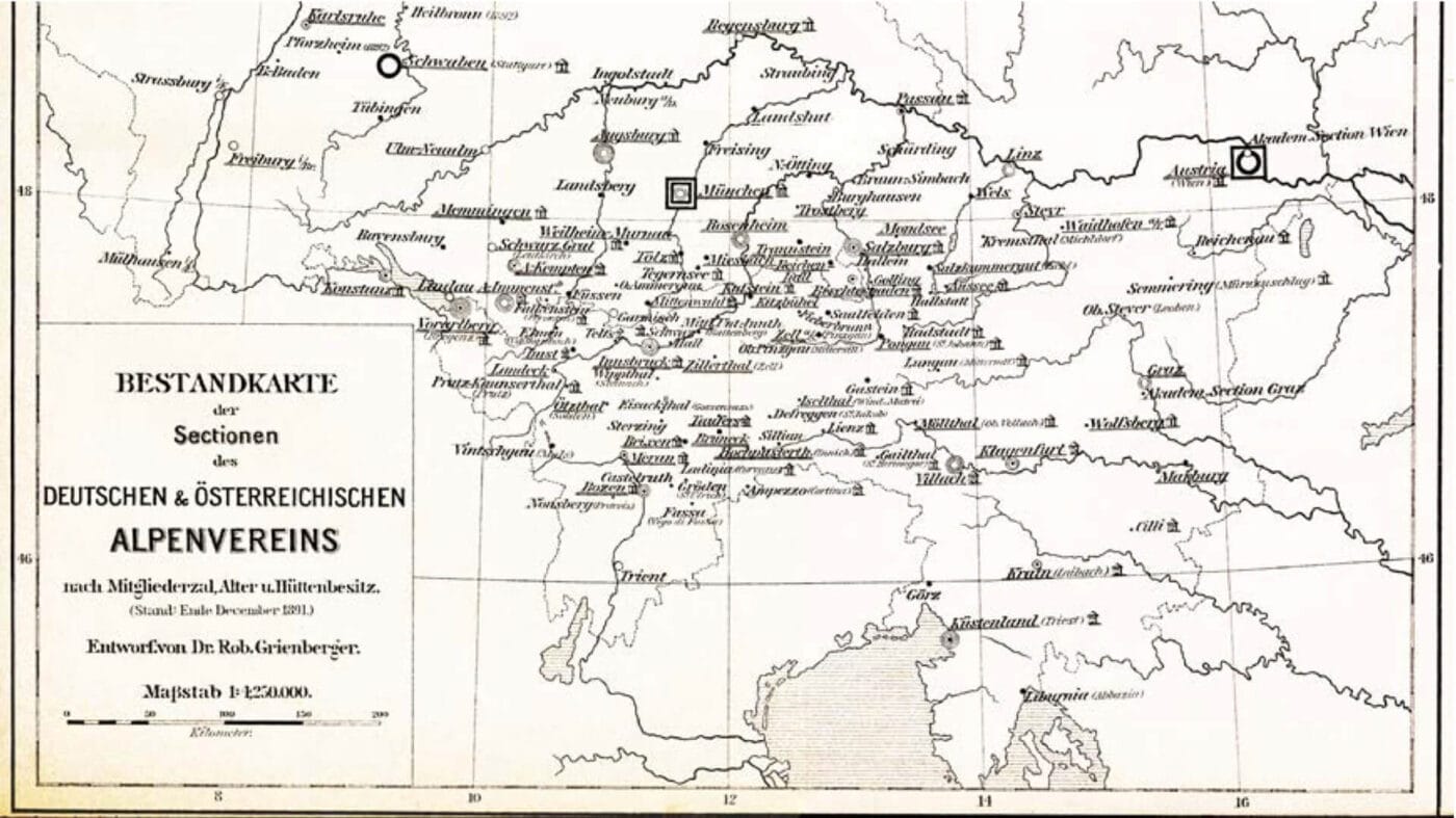 DÖAV's officielle tidsskrift fra 1875